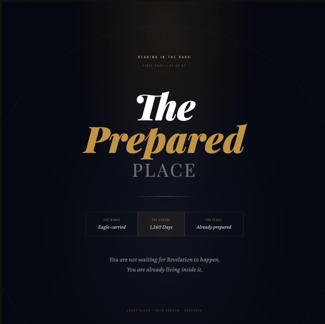 The prepared place